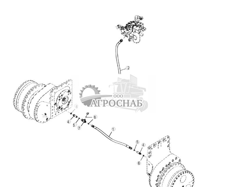 Трубопровод тормоза трансмиссии - ST879596 27.jpg